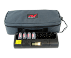 IMC intelligent multi-charger for Minelab countermine detectors supporting AA AAA C and D cell rechargeable batteries